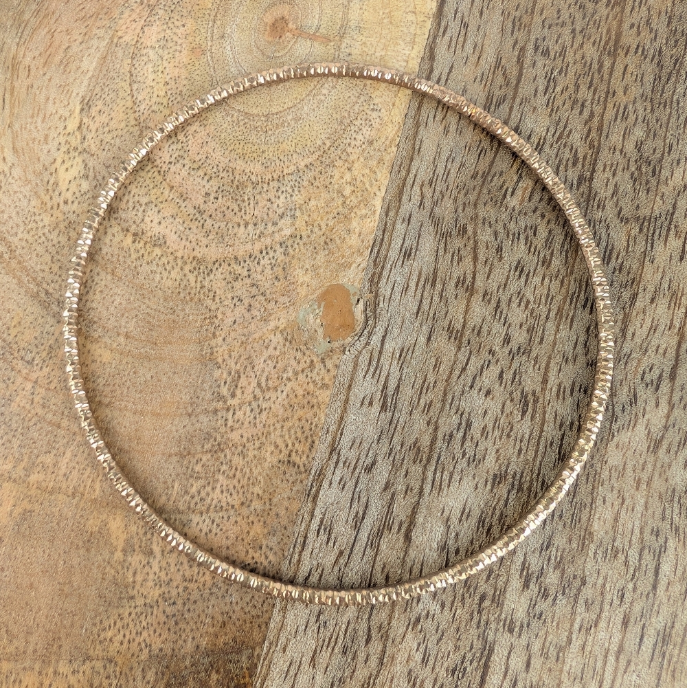 Rose Gold Bangle Bracelet